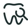 Dental checkup icon