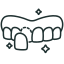Dental veneer icon